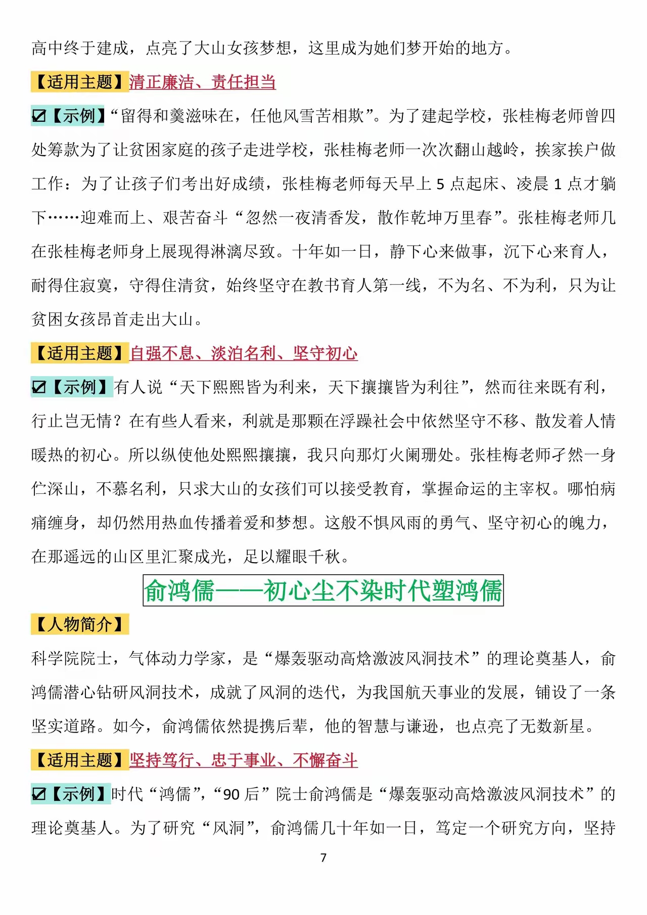 Example of copying characters in composition materials (accumulated excerpts of composition character materials)